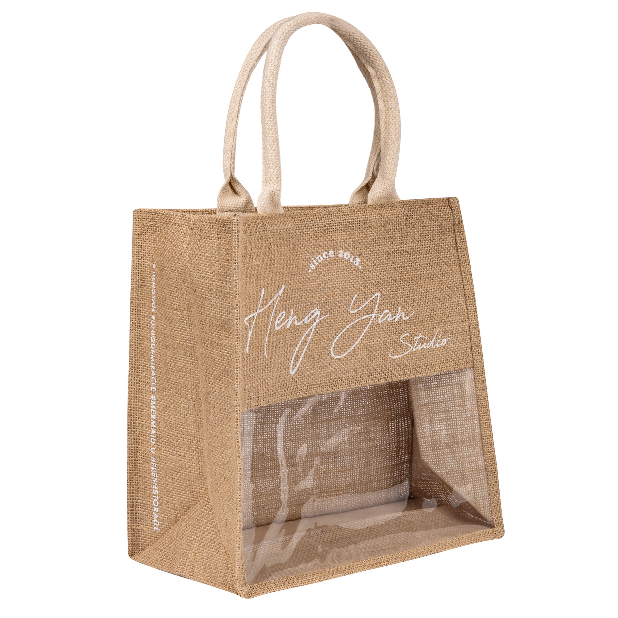 Jute Bag with Window