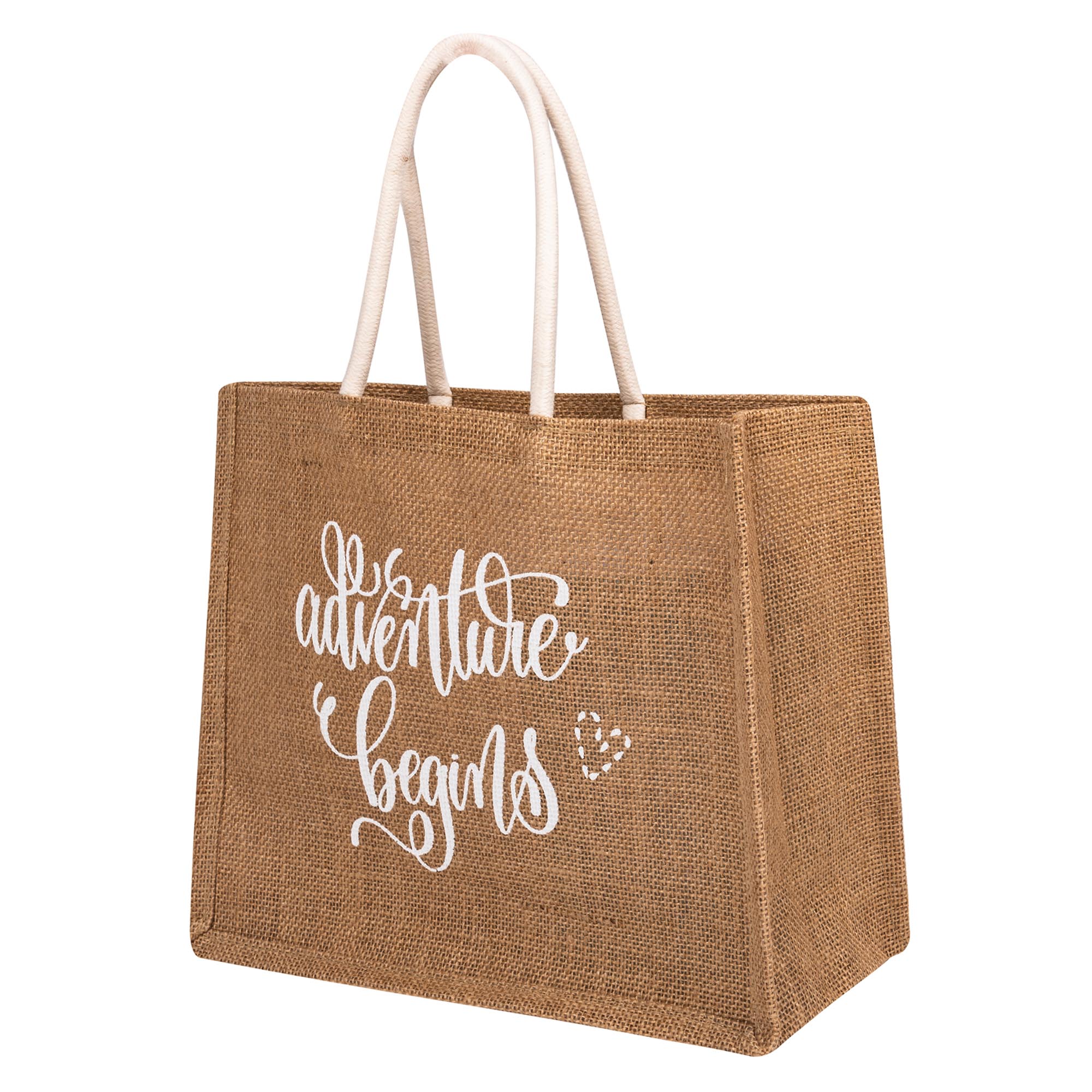 Jute Bag Adventure Print
